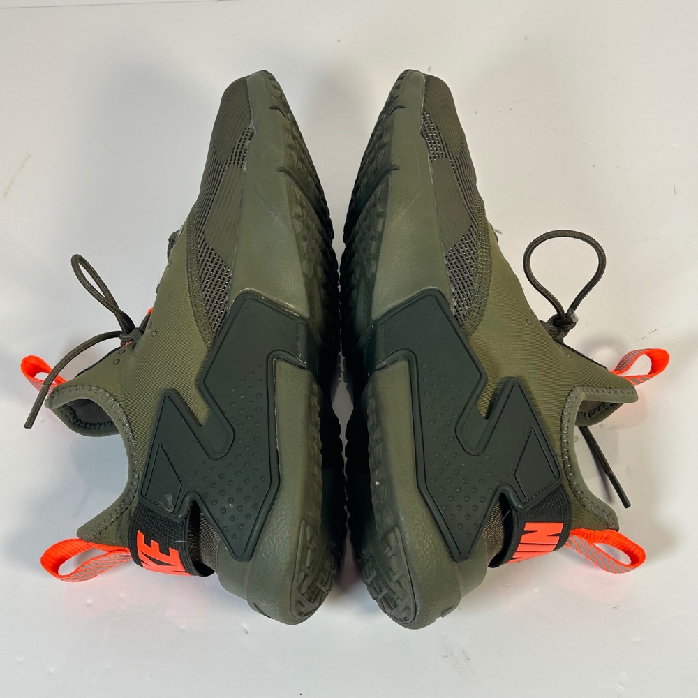 Nike Air Huarache Drift GS Medium Olive Bright Crimson Boys Youth 4.5Y - Picture 4 of 9